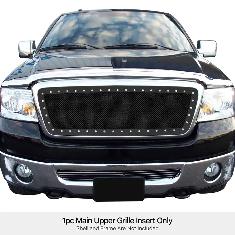 APS Black Rivet Grille APS GR06LEH15H Top Rated