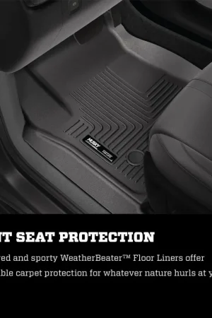 Husky Liners Weatherbeater - Front & 2nd Seat Floor Liners BBVR 99213 Premium