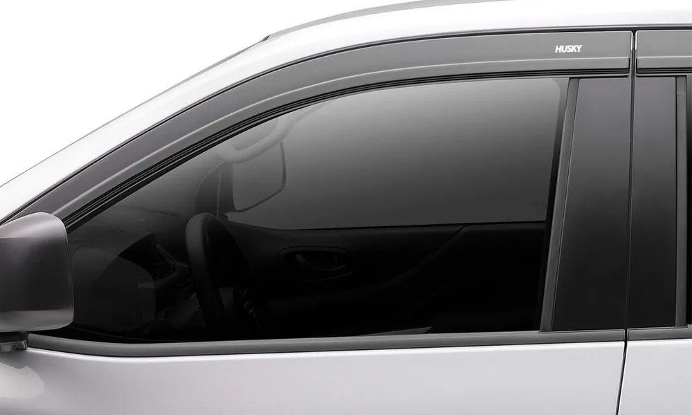 Husky Liners Low Profile Ventvisor Deflector; Smoke; Outside Mount; 4 pc BBVR 2854131 High Quality