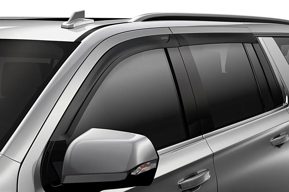 Husky Liners Low Profile Ventvisor Deflector; Matte Black; Outside Mount; 4 pc BBVR 2857037 Deal
