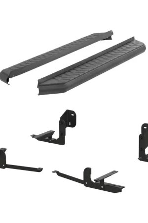 Price Cut Aries AeroTread 5" x 70" Black Stainless Running Boards, Select Nissan Pathfinder BBDR 2061011
