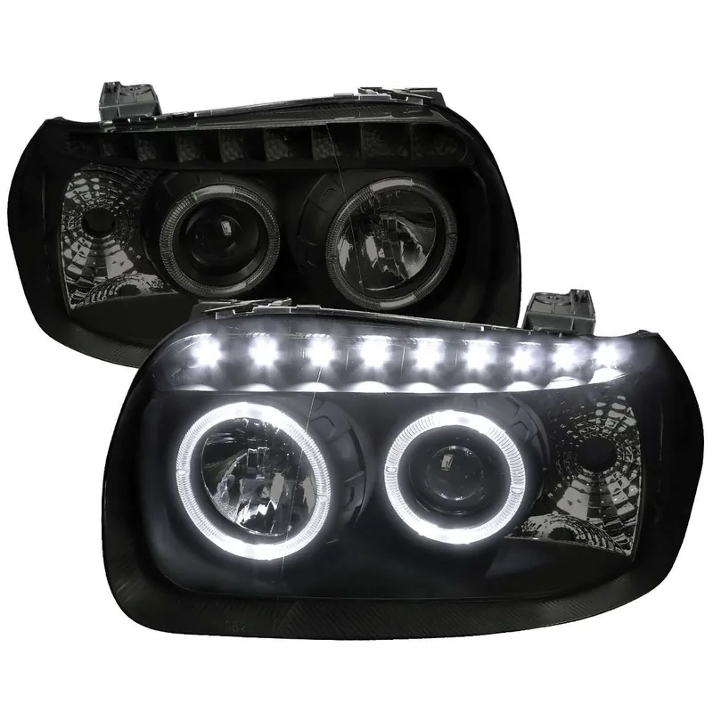 Trending Spec-D Smoked Projector Headlights w/ Black Housing SPE 2LHP-ECAP05SM-RS