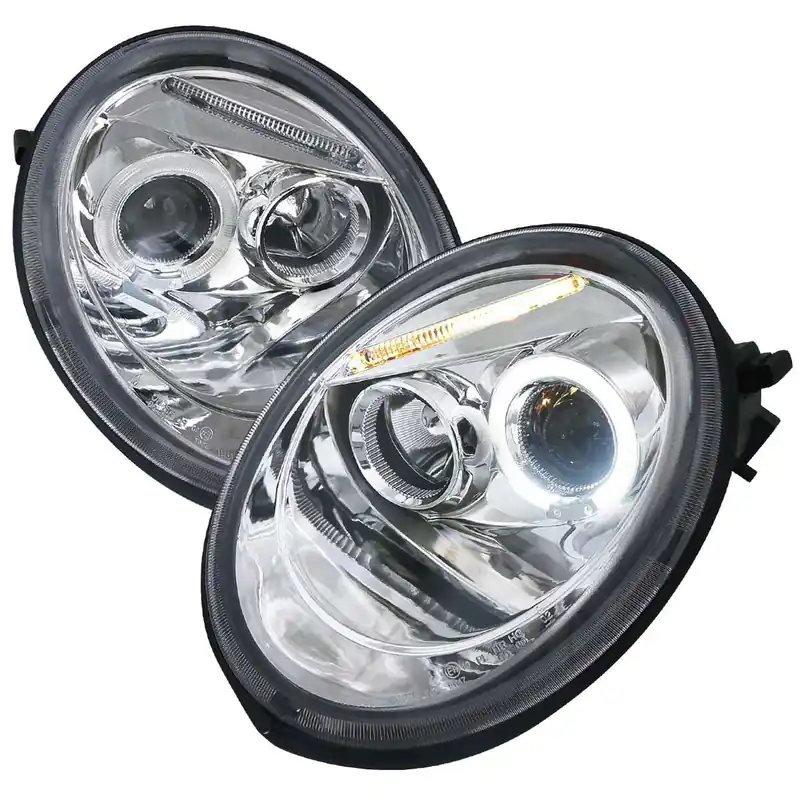 Spec-D Chrome Halo Projector Headlights SPE LHP-BEE98-TM Latest