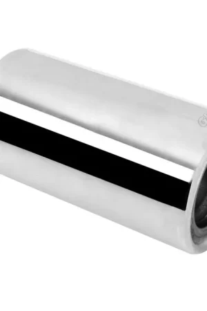 Gibson Performance Stainless Rolled Edge Angle Muffler Quiet Tip; Clamp-On BFBL 500659 Top Pick
