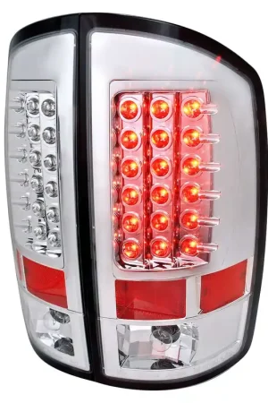 Limited Edition Spec-D Chrome LED Tail Lights SPE LT-RAM02CLED-TM