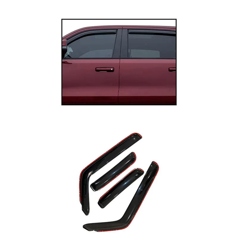 Budget Black Horse Off Road Rain Guards GDRD 1494711IN