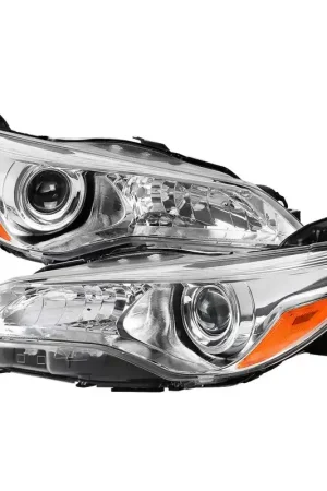 Spec-D Chrome Headlights SPE 2LHP-CAM15-GO Sale