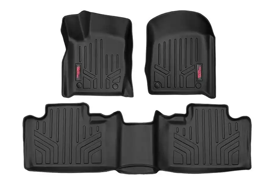 Best Choice Rough Country Floor Mats - Front and Rear - Jeep Grand Cherokee 2WD/4WD 13-20 DHTP M-60300