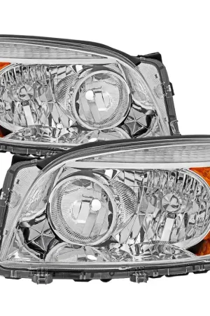 Free Shipping Spec-D Headlights w/ Chrome Housing SPE 2LH-RAV406-GO