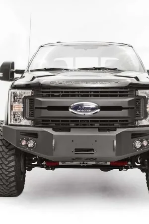Fab Fours FS17-A4151-1 Premium Winch Front Bumper Black F-350 Authentic