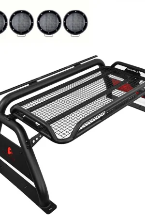 Don’t Miss Out Black Horse Off Road Atlas Roll Bar Kit GDRD RB-BA1B-PLFB