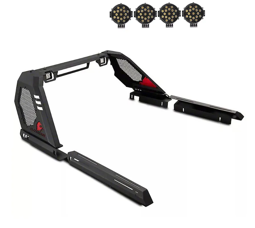 Discount Black Horse Off Road Vigor Roll Bar Kit GDRD VIRB02B-PLB