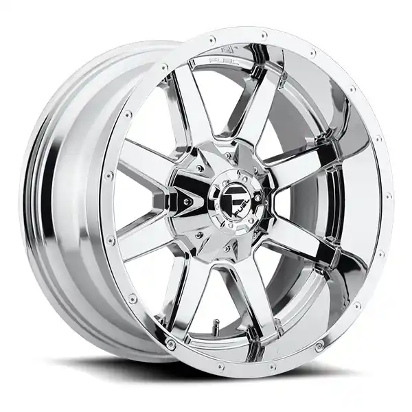 Fuel Offroad Wheels Maverick D536 Chrome 20x9 20mm Offset 5x139.7 (5x5.5) Same Day Shipping