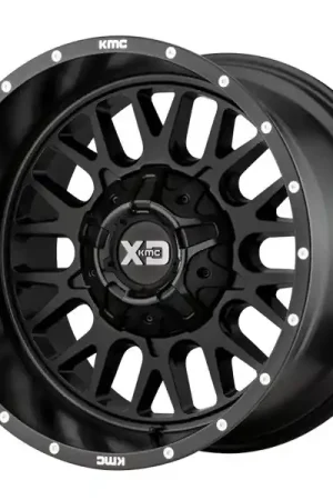 Genuine XD Series Wheels Snare XD842 Satin Black 20x10 -18mm Offset 5x127 (5x5),5x139.7 (5x5.5)