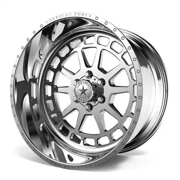 Fan Favorite American Force Forged Wheels Guardian H34 Polished 24x14 -73mm Offset 5x127 (5x5)