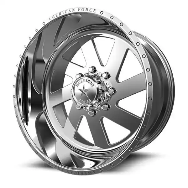 American Force Forged Wheels Fuse 46 Polished 22x14 -73mm Offset 5x127 (5x5) Super Sale