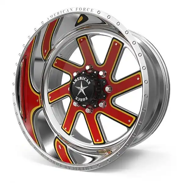 Markdown American Force Forged Wheels Thor 246 Polished 24x11 0mm Offset 6x135