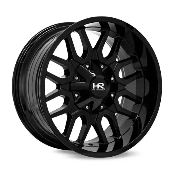 Hardrock Offroad Wheels H709 Gloss Black 20x12 -51mm Offset 5x139.7 (5x5.5),5x150 While Supplies Last
