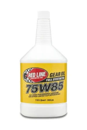 Price Drop Red Line 75W85 GL-5 Gear Oil - Quart - 50104