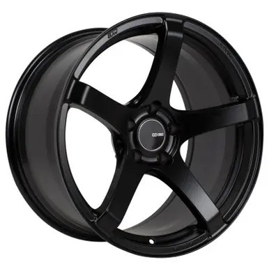 Price Cut Enkei Kojin 18x9.5 30mm Offset 5x114.3 Bolt Pattern 72.6mm Bore Dia Matte Black Wheel - 476-895-6530BK