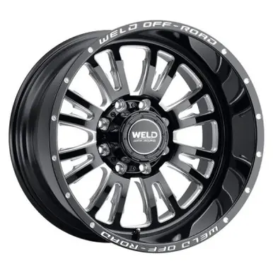 Buy Online Weld Slingblade 20x9/8x165.1 BP/0 Offset/ 5 BS/125.1 Bore Gloss Black MIL - W15809082500