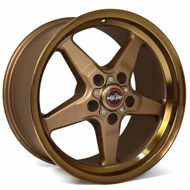 Race Star 92 Drag Star Bracket Racer 17x9.5 5x115BC 6.125BS Bronze - 92-795452BZ Original