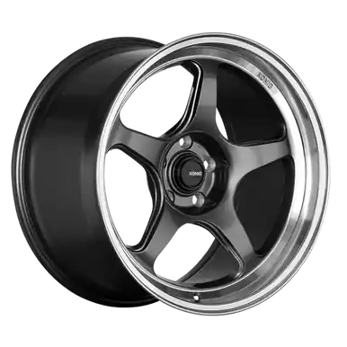 Latest Konig Hyperspec 15x7 4x100 ET35 Anthracite Metallic Wheel w/ Mirror Machined Lip (Knurled Bead) - HP75100356