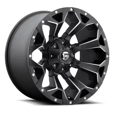 Bargain Fuel Off Road Model D546 ASSAULT Black & Milled 20X10
