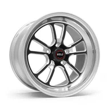 Express Delivery Weld S70 17x11 / 5x4.5 BP / 7.3in. BS Black Wheel (Medium Pad) - Non-Beadlock - 70MB7110A73A