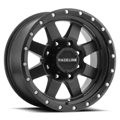 Raceline 935B Defender 20x9in / 6x139.7 BP / 18mm Offset / 107.95mm Bore - Satin Black Wheel - 935B-29060+18 Deal