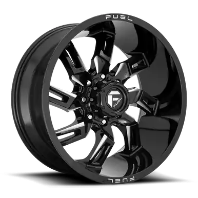 Fuel Off Road Model D747 LOCKDOWN Gloss Black & Milled 20X9 Limited Offer