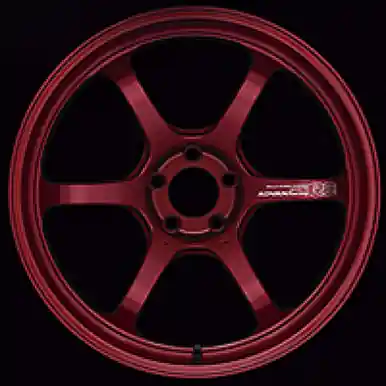 Same Day Shipping Advan R6 18x9.5 +29 5-114.3 Racing Candy Red Wheel - YA68J29ECR