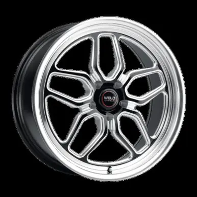 Free Shipping Weld S107 20X10.5 Laguna 5X115 ET20 BS6.5 Gloss Black MIL Dia 71.5 - S10700590P20
