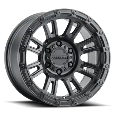 Buy Direct Raceline 956B Compass 18x9in / 6x139.7 BP / -12mm Offset / 106.1mm Bore - Satin Black Wheel - 956B-89060-12