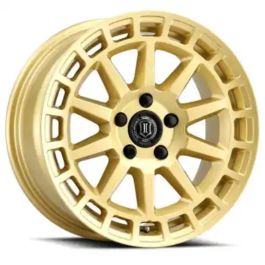 Trending ICON Journey - 17x8 / 5x4.5 / +38mm / 6in BS - Gloss Gold Wheel - 7117806560GG