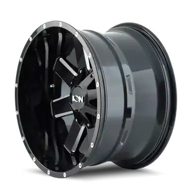 ION Type 141 20x9 / 5x127 BP / 0mm Offset / 87mm Hub Gloss Black Milled Wheel - 141-2952M Deal