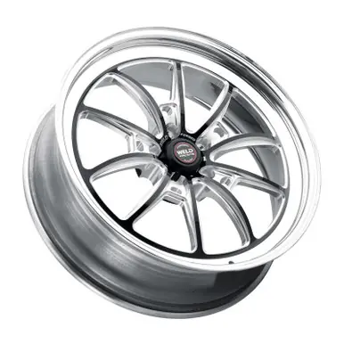 Limited Time Weld S80 17x10 / 5x115 BP / 6.7in BS Black Wheel (High Pad) - Non-Beadlock - 80HB7100W67A