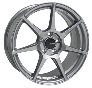 Enkei TFR 17x8 5x114.3 45mm Offset 72.6 Bore Diameter Storm Gray Wheel - 516-780-6545GR Worldwide Shipping