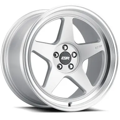 Instant Buy ESR Wheels CR5 19x10 / 5x115 BP (Custom Drill) +25 Hyper Silver