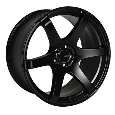 Enkei T6S 18x8 42mm Offset 5x120 Bolt Pattern 72.6 Bore Matte Black Wheel - 485-880-1242BK Wholesale