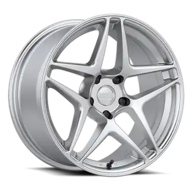 High Quality Kansei K15H Astro 19x10.5in / 5x114. BP / 35mm Offset / 73.1mm Bore - Hyper Silver Wheel - K15H-191512+35