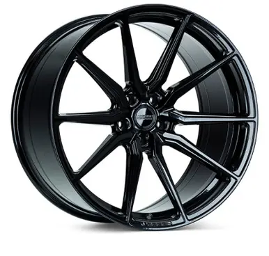 Direct From Factory Vossen HF-3 24x10 / 5x130 / ET15 / Deep Face / 84.1 - Gloss Black - HF3-4P53-15