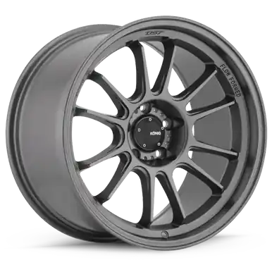Next Day Delivery Konig Hypergram 19X10.5B 5X120 ET25 Matte Grey Flow Formed - HG0952025G