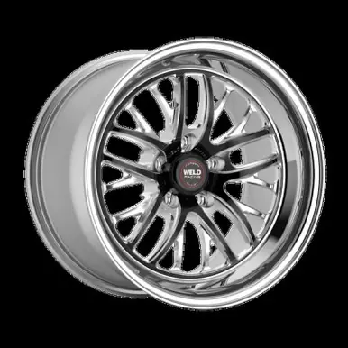 Weld S82 20x10.5 / 5x115 BP / 5.3in BS Black Wheel (High Pad) - Non-Beadlock - 82HB0105W53A Free Returns