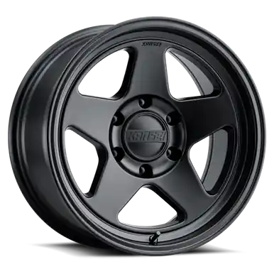 Kansei K12MB Knp 17x8.5in / 5x139.7 BP / 0mm Offset / 106.5mm Bore - Matte Black Wheel - K12MB-78555-00 Exclusive