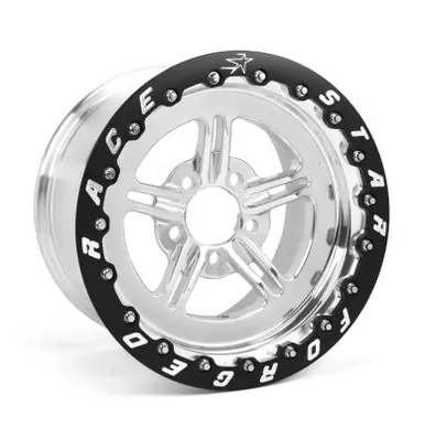 Race Star 63 Pro Forged 15x10 SBL Sportsman 5x4.75 BC / 4.00in. BS Wheel - Polished - 63-510474011P Today Only