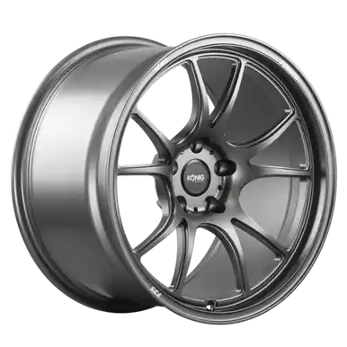 Konig Forged F3S 19X9 5X130 ET48 Satin Charcoal Knurled Bead - F3S9953048G Worldwide Shipping