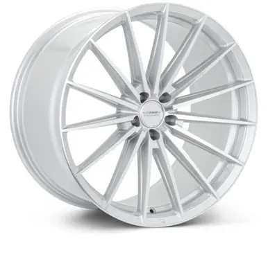 Vossen HFX-4 22x10.5 - 5x120 - ET38 - Deep - 72.56 - Silver Polished Wheel - HFX4-2B44 Crafted