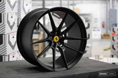 Vossen x Novitec NF9 20x9 ET:39 Satin Black Ferrari 458 Front Wheel - F-AFP-96-F01-C26 Buy Direct