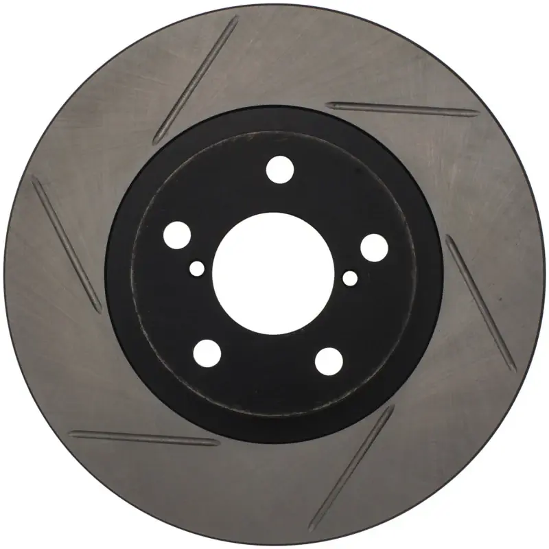 Order Now StopTech Power Slot 00-05 Legacy / 7/98-08 Impreza Front Right SportStop Slotted Rotor
